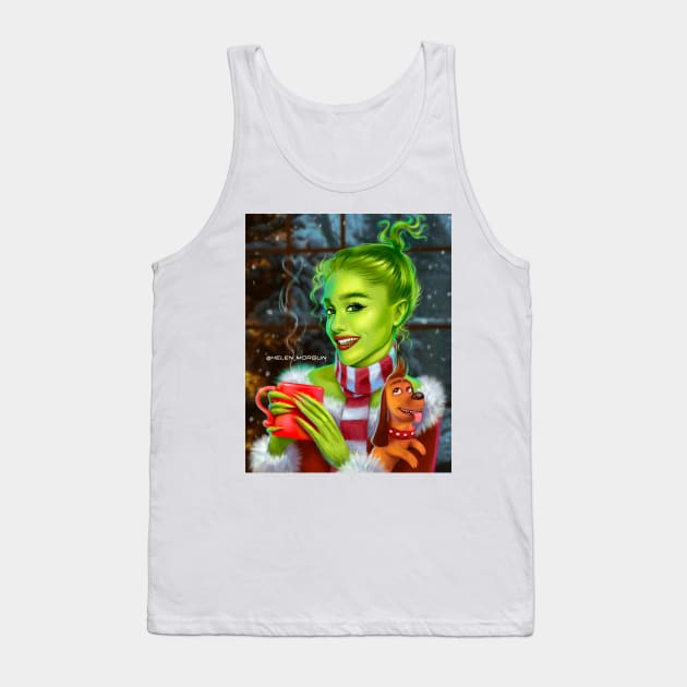 Grinch fan art Tank Top by helen_morgun